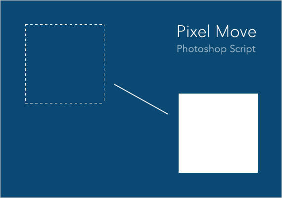 Pixel Move 数値入力で移動するスクリプト